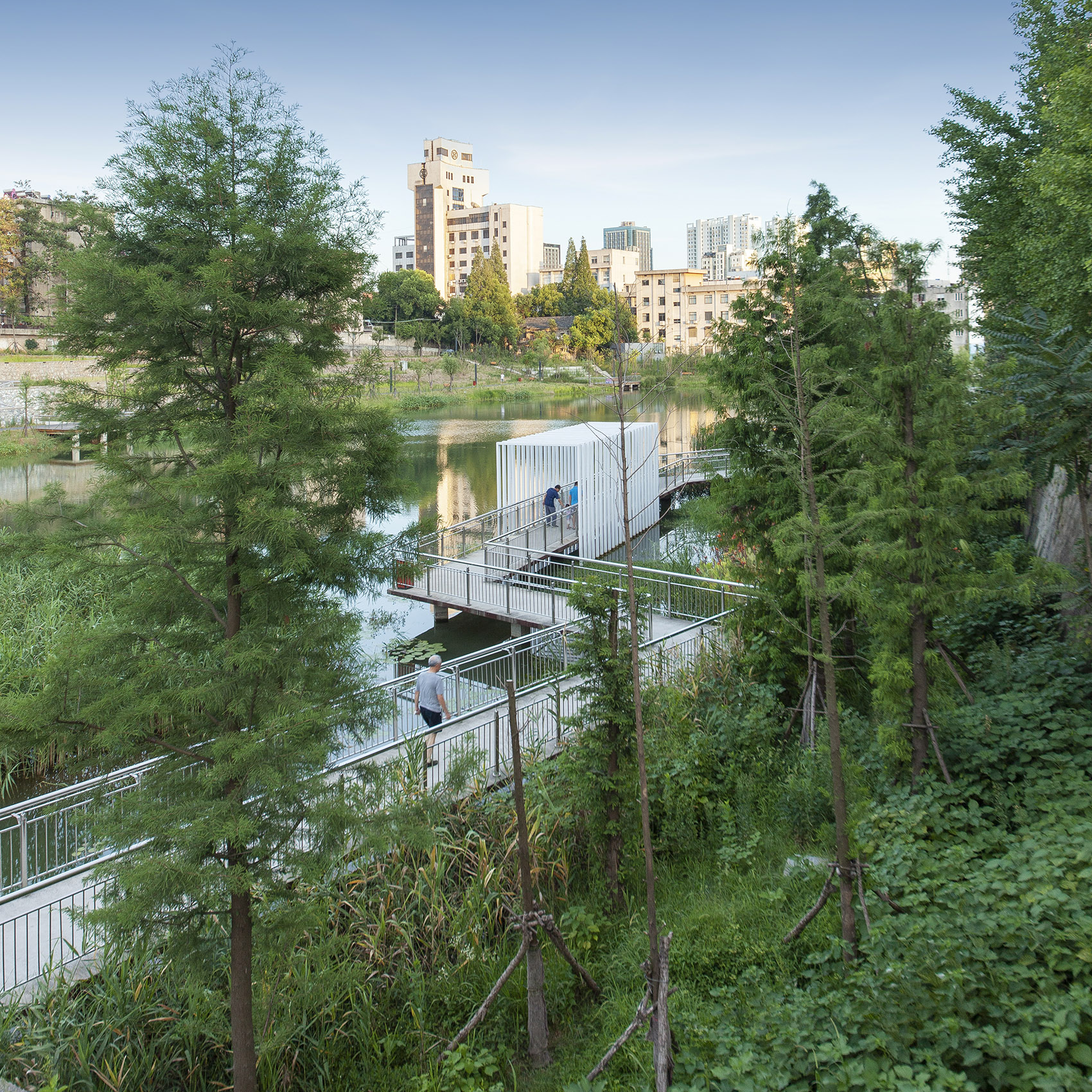 Chizhou City Moat Heritage Park Chizhou Anhui by UP S