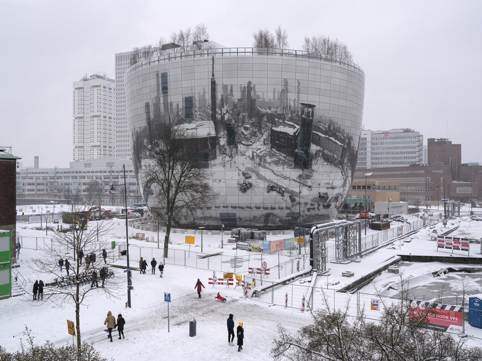 mvrdv designed depot boijmans van beuningen opens to the public