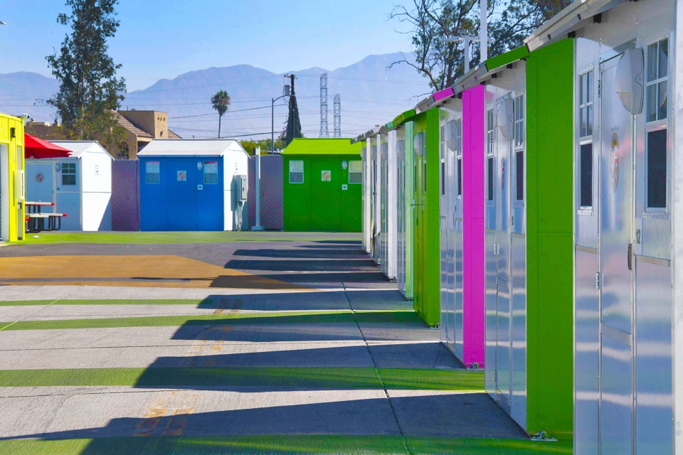 whitsett west tiny home village by lehrer architects la