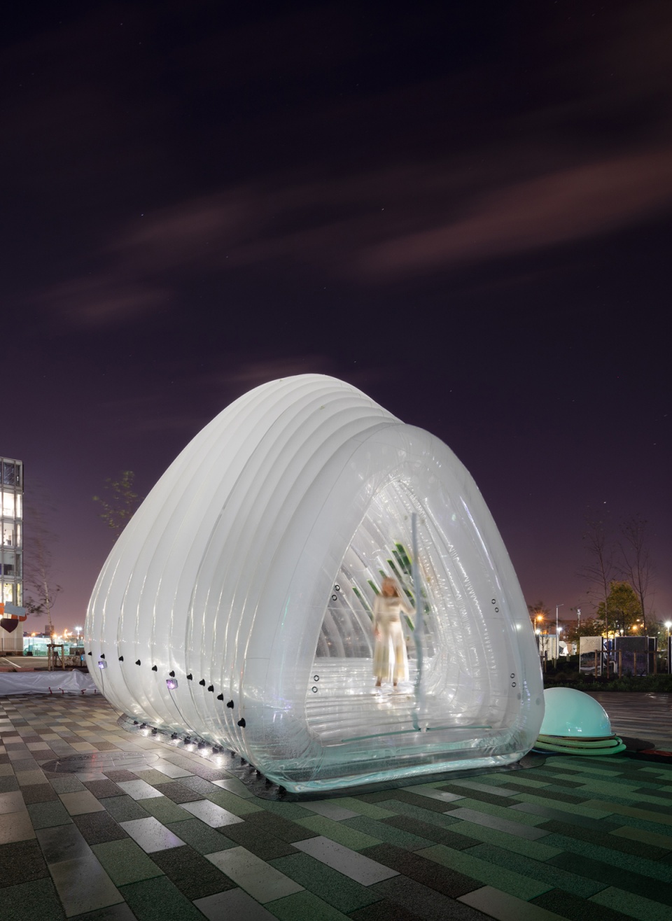 air bubble air purifying eco machine by ecologicstudio