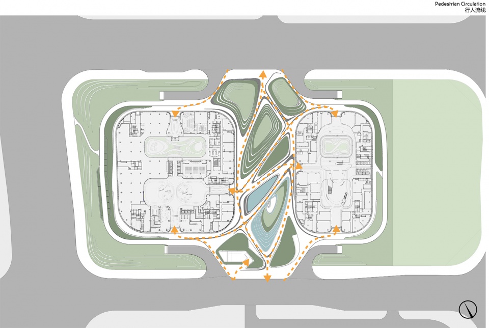 infinitus plaza guangzhou china by zaha hadid architects