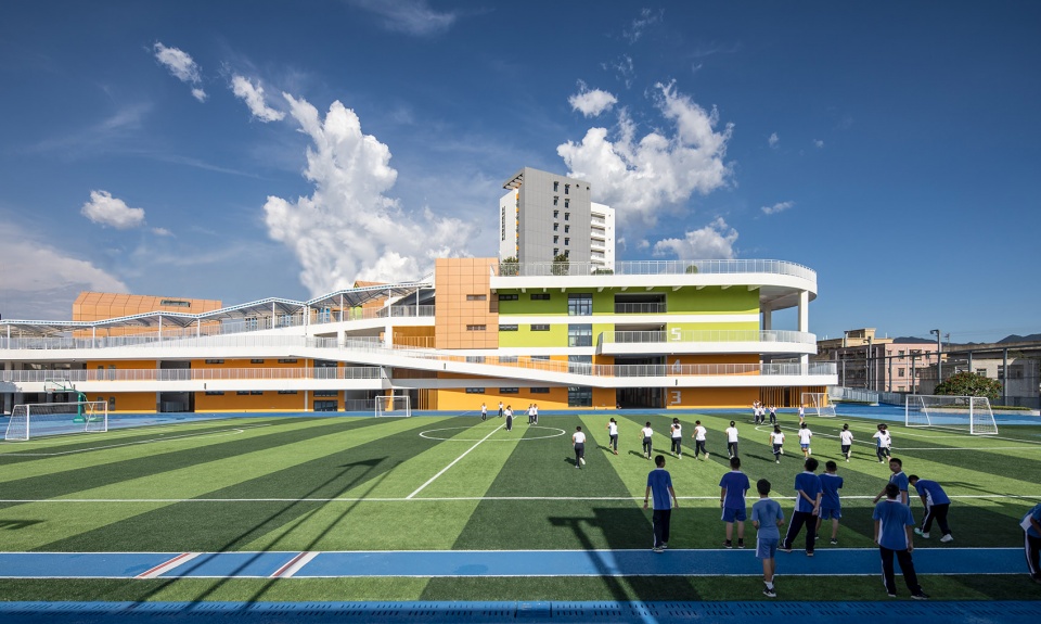 shenzhen eastern bay area experimental school china by jeffery design
