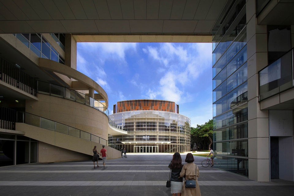 multi functional auditorium national central university by jjp architects and planners