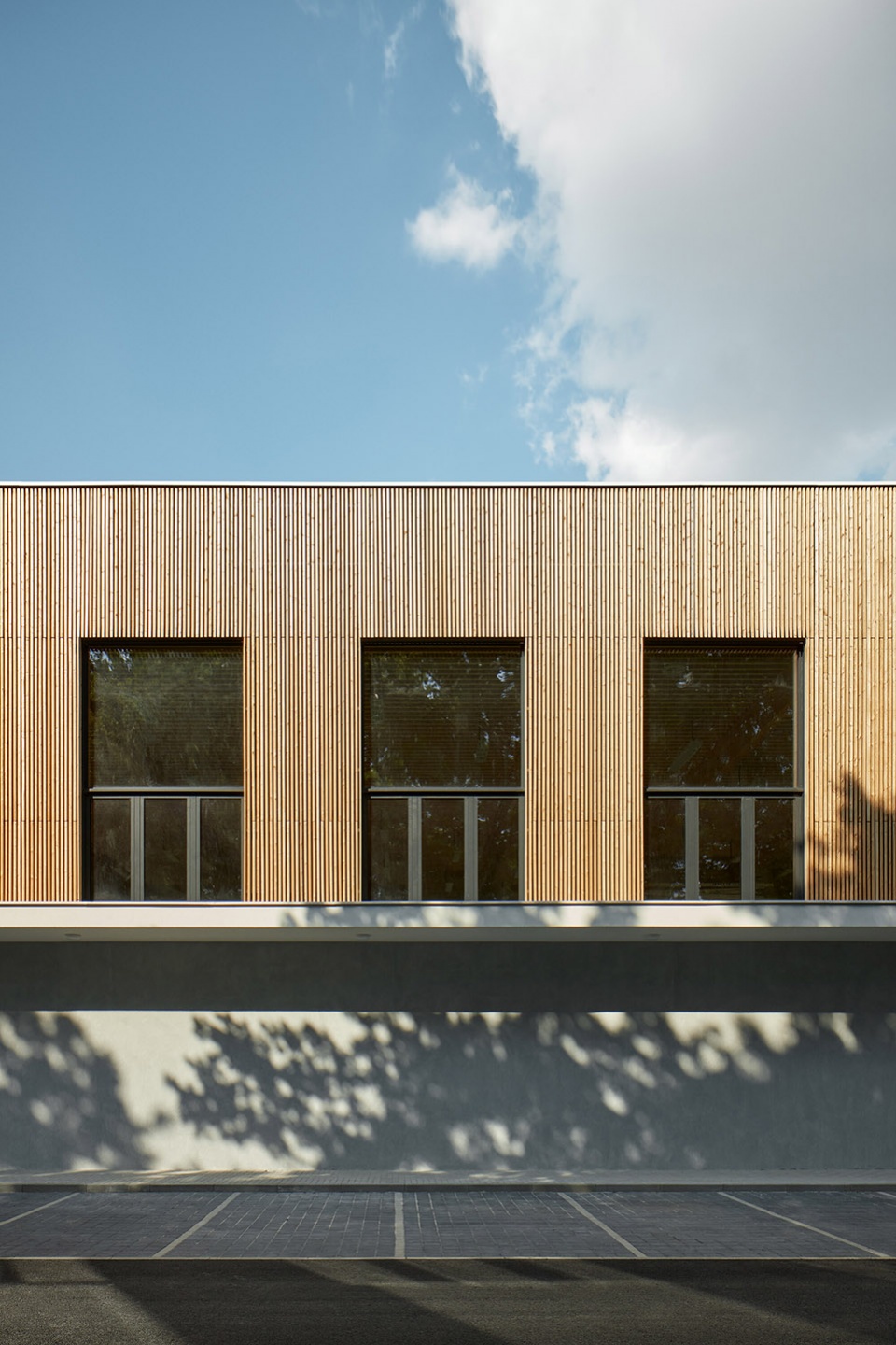 sports hall in borky by ov a