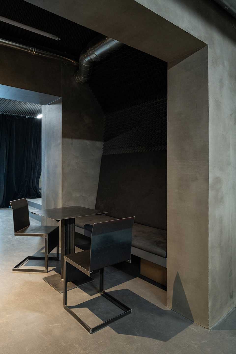 Bar Studio Krymska in Prague by PAPUNDEKL ARCHITECTS