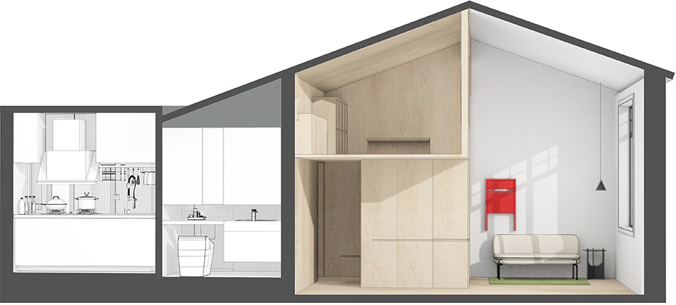 Hehefang Apartment Interior Renovation by Greyspace Architects 拷贝