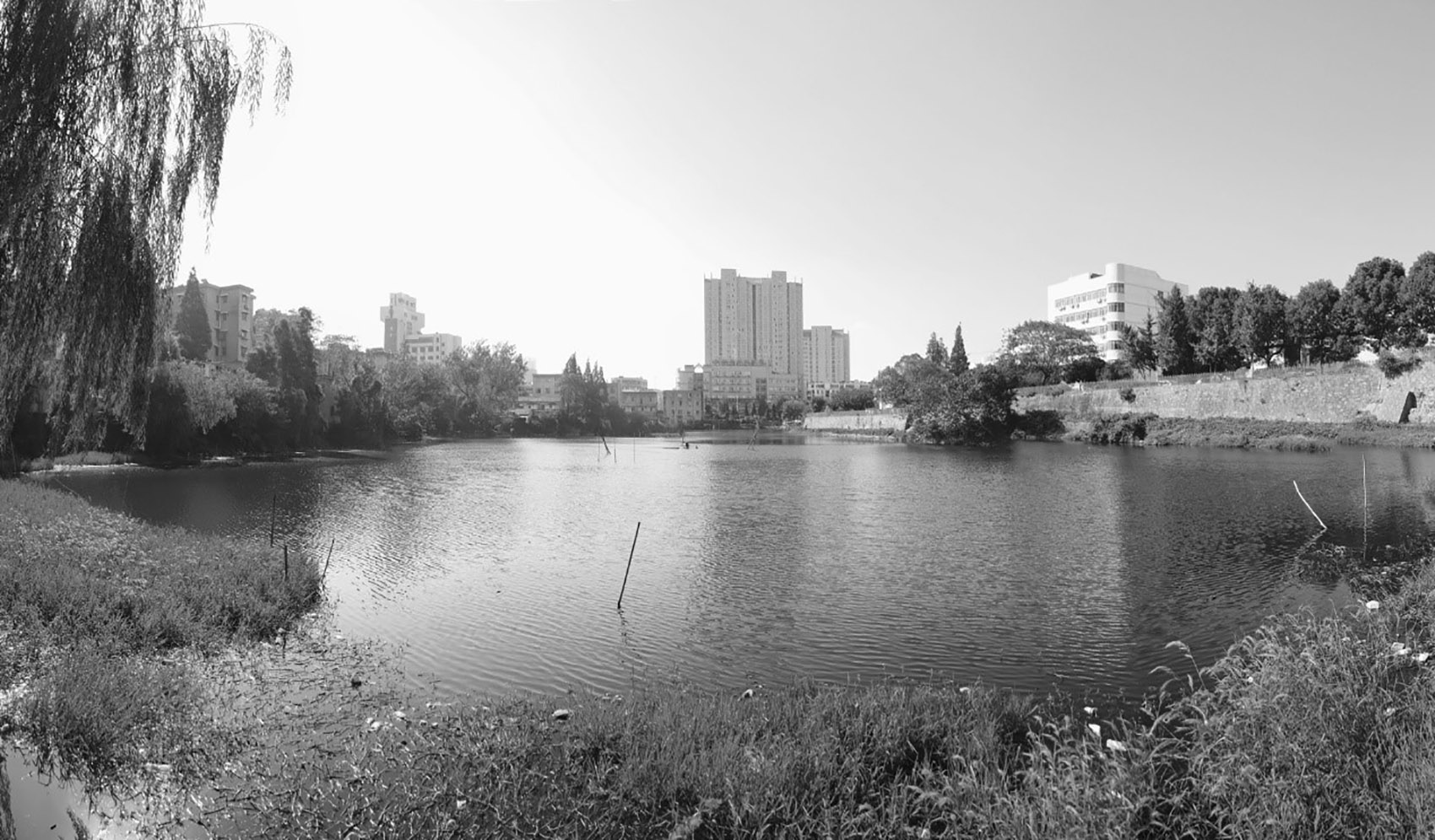Chizhou City Moat Heritage Park Chizhou Anhui by UP S