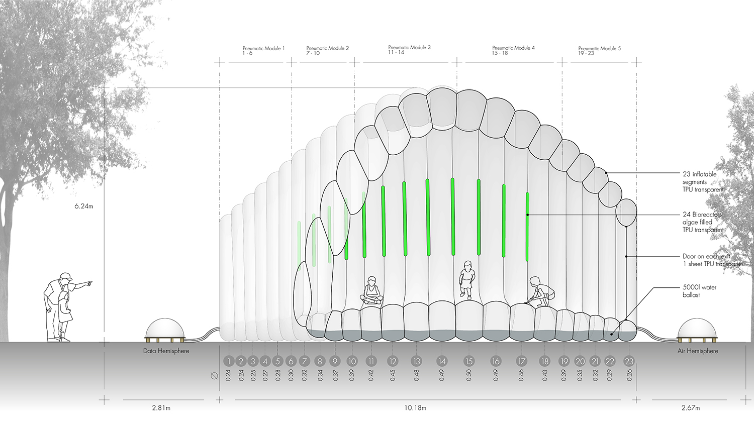 air bubble air purifying eco machine by ecologicstudio