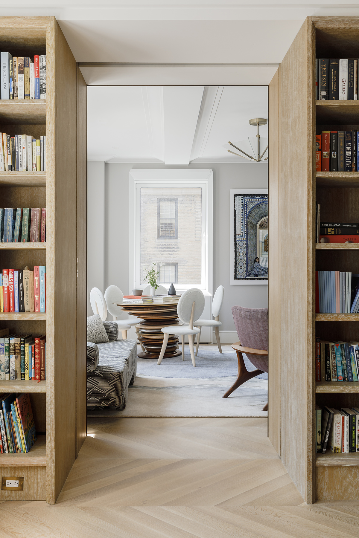 renovation of a carnegie hill apartment by mkca