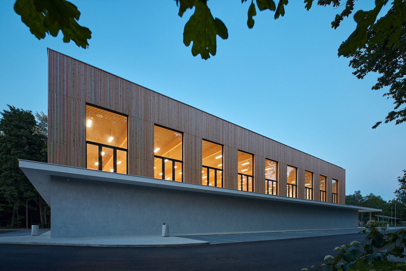 sports hall in borky by ov a