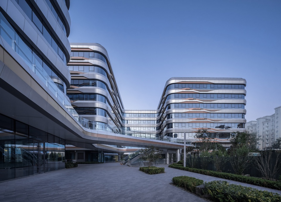 cofco tianheng alpha school park china by shanghai jund architects