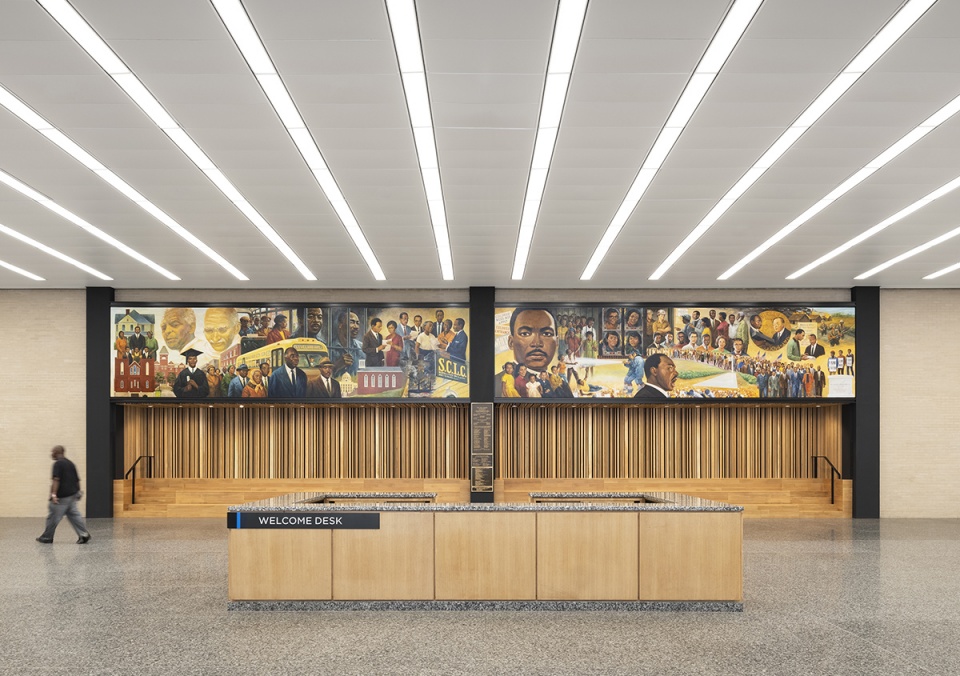 martin luther king jr memorial library reopens after a humanistic transformation by mecanoo