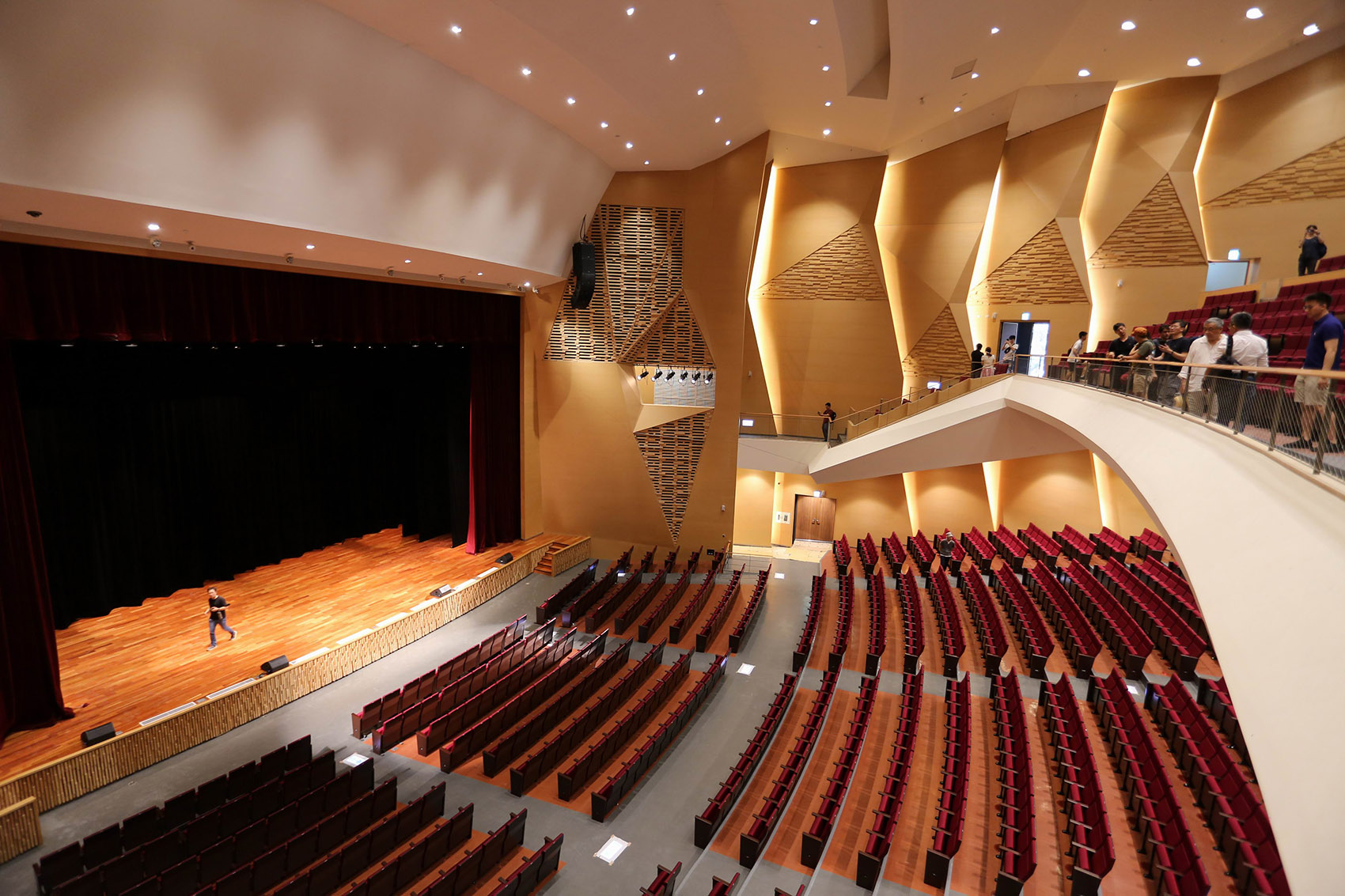 multi functional auditorium national central university by jjp architects and planners