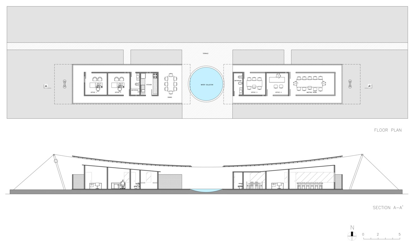oficinas nordeste curuguaty by minimo comun arquitectura