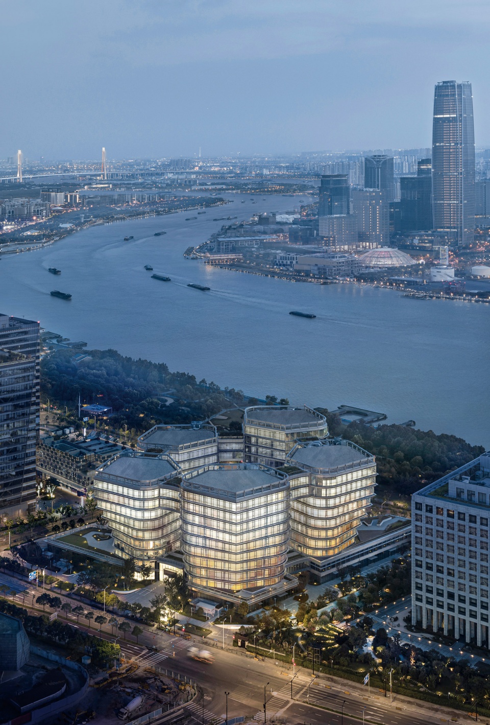shanghai junkang finacial plaza by cctn architectural design