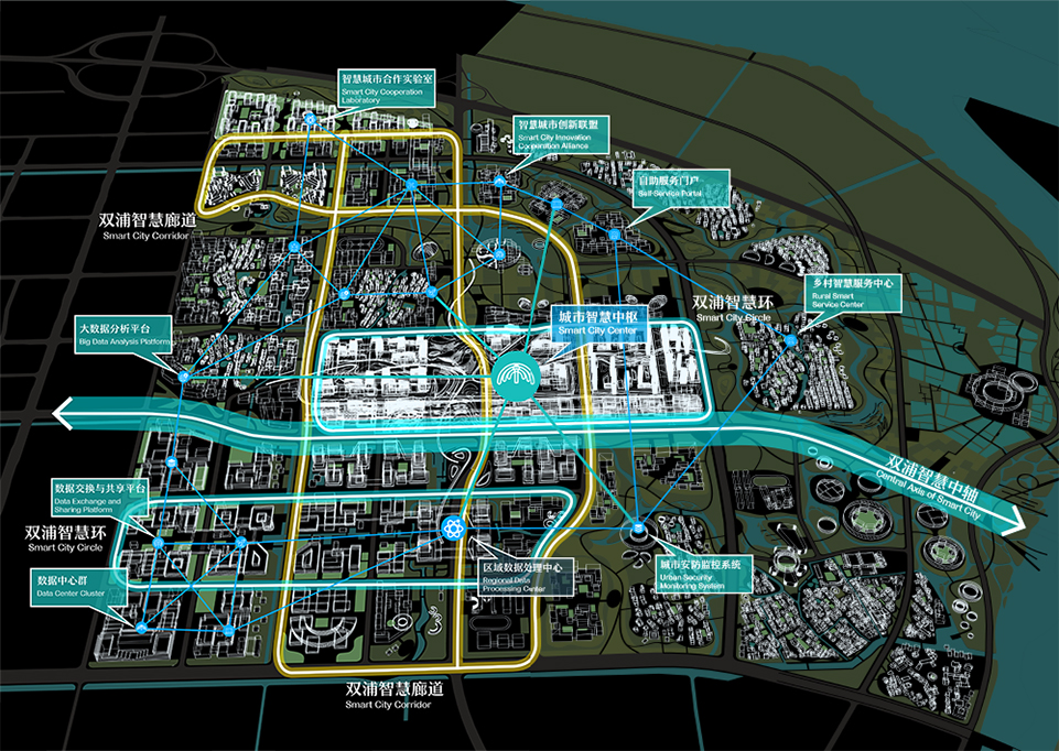 aedas and caupd hitad consortium won the urban design competition for hangzhou shuangpu depot tod project