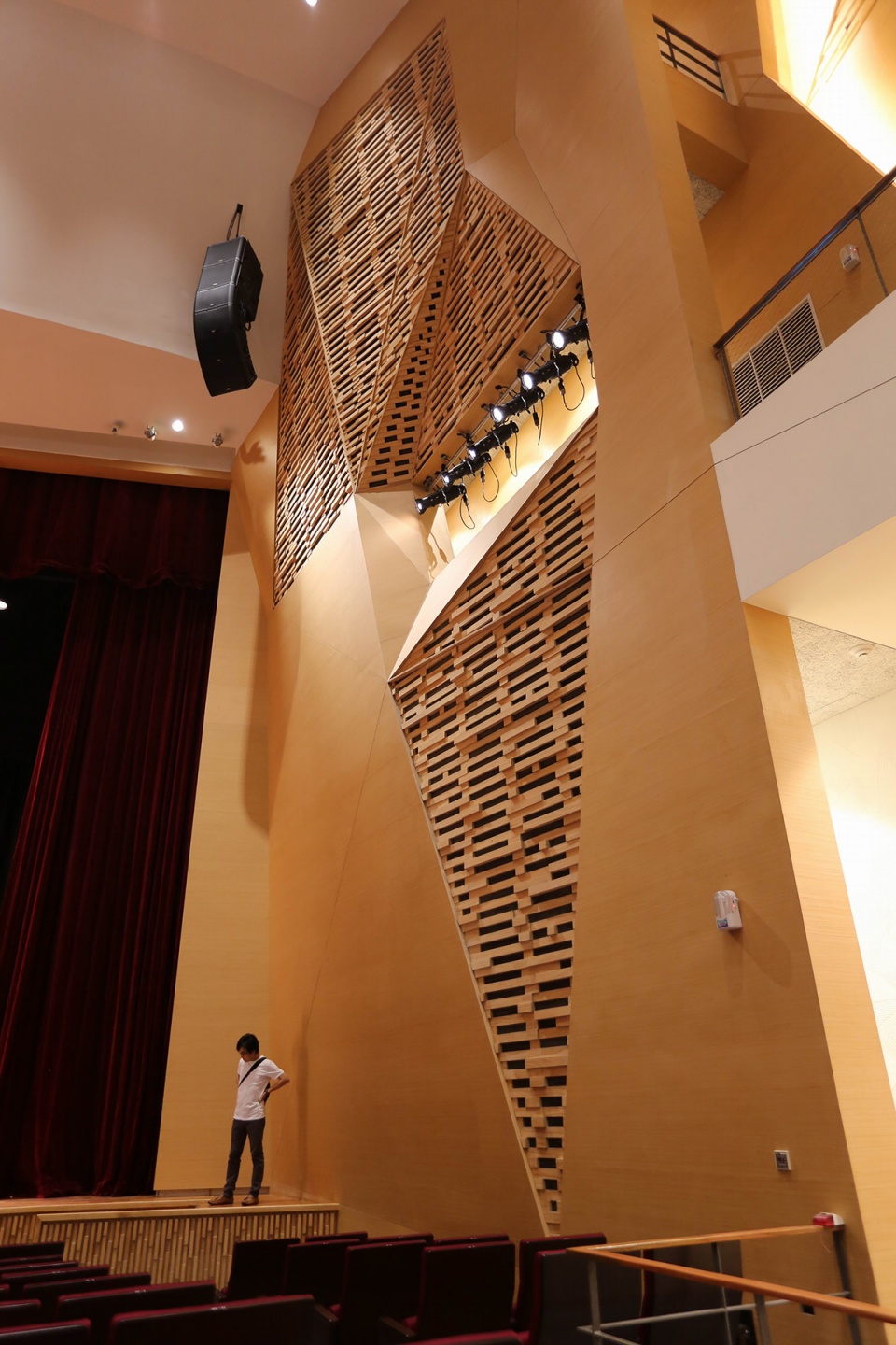 multi functional auditorium national central university by jjp architects and planners