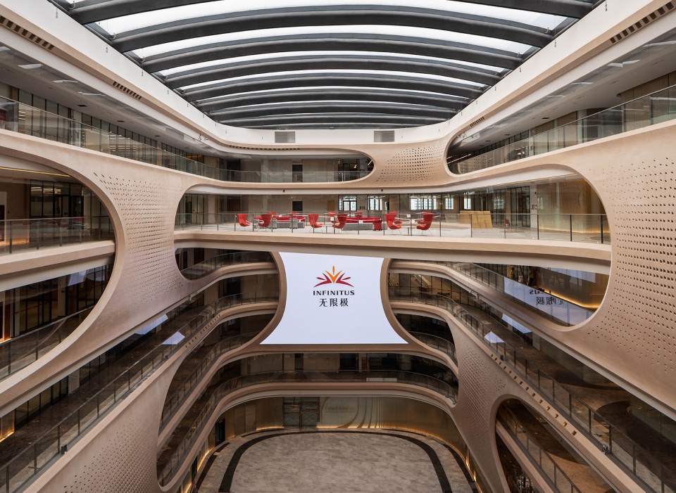 infinitus plaza guangzhou china by zaha hadid architects