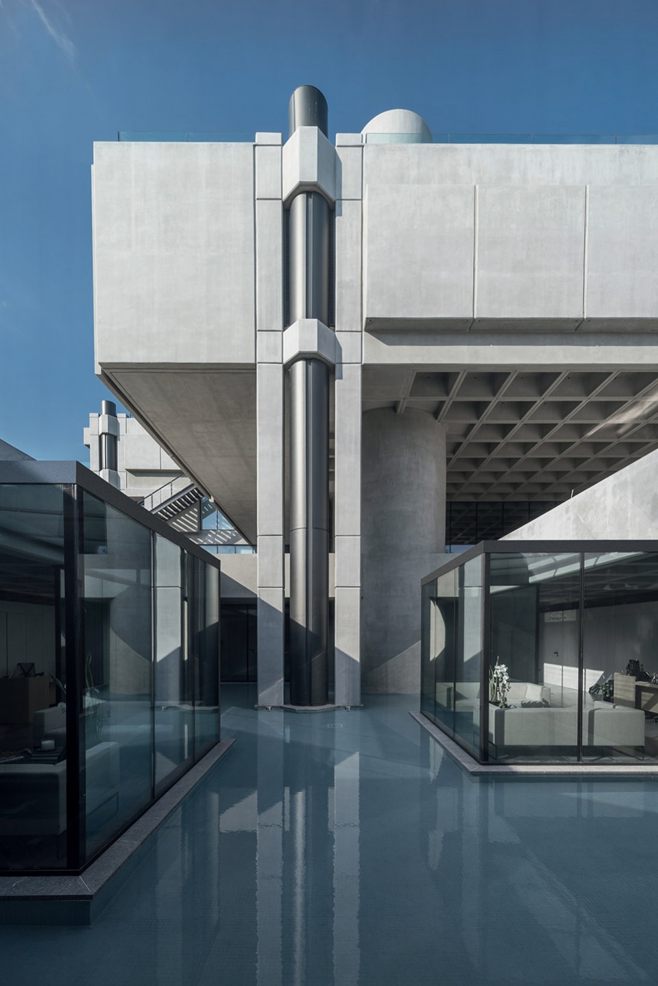 office building in attica by georges batzios architects