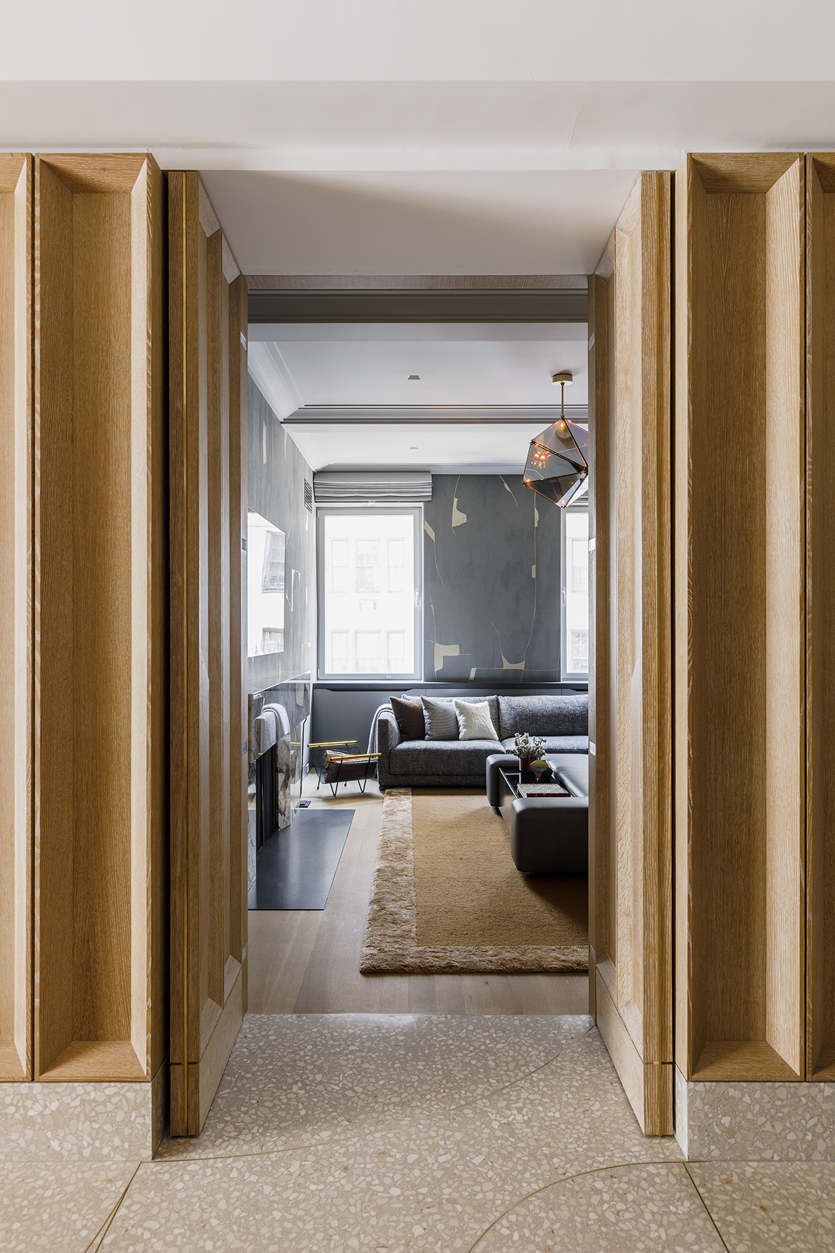 renovation of a carnegie hill apartment by mkca