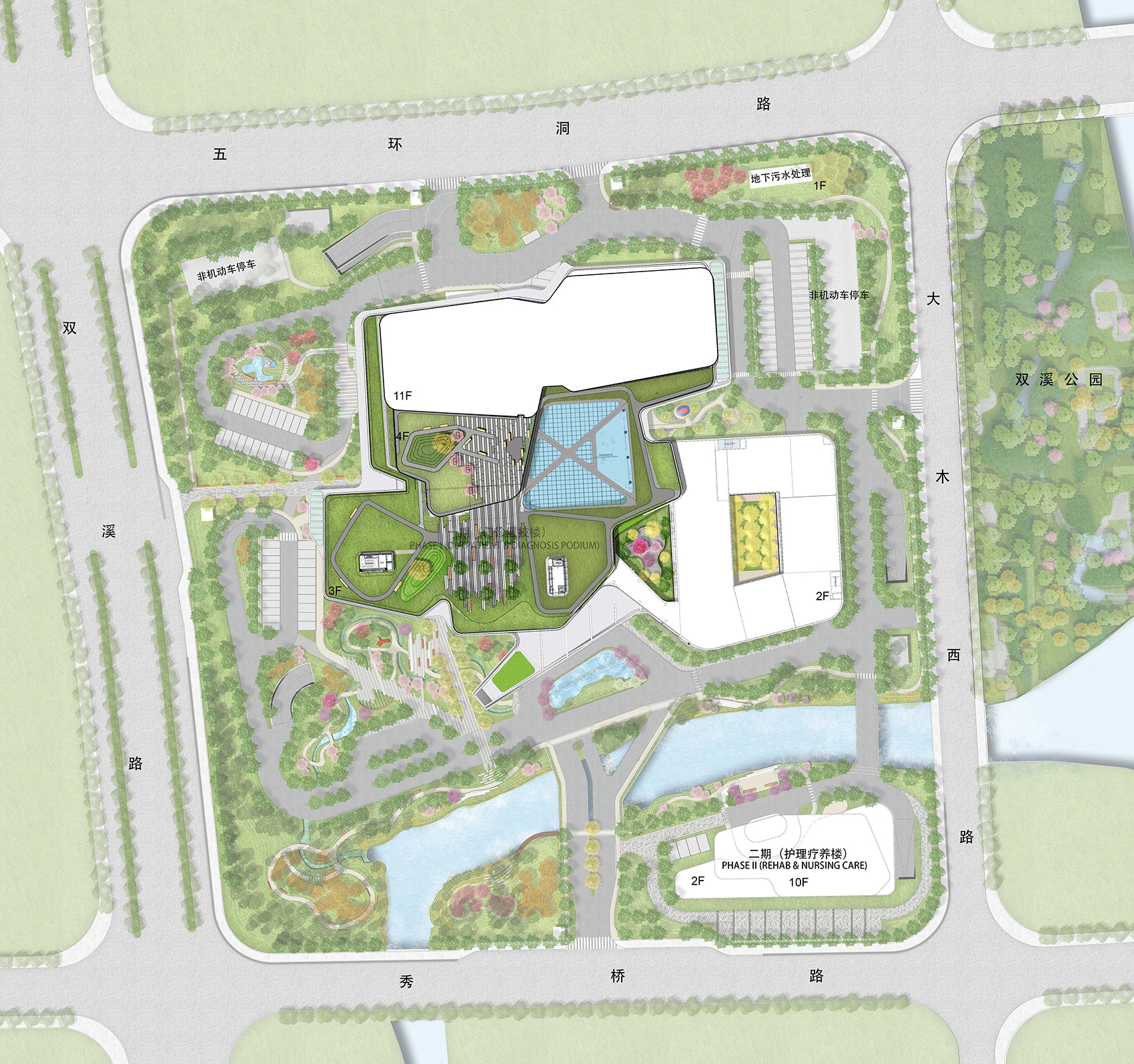 Jiaxing Kaiyi Hospital China by B H