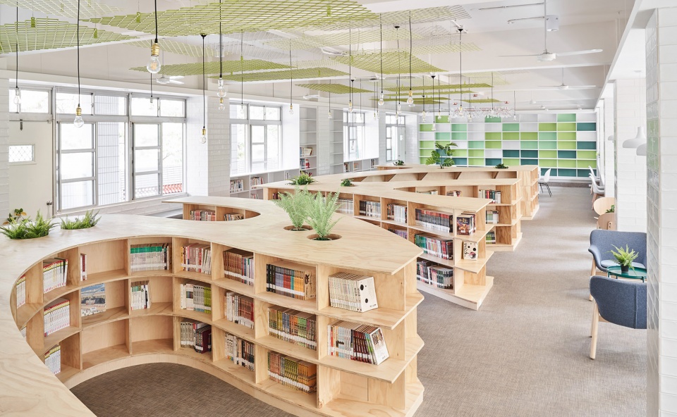 Lishin Elementary School Library TALI DESIGN