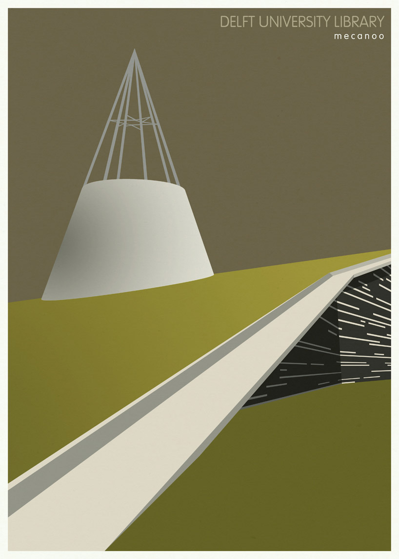 Selected projects with illustration drawings