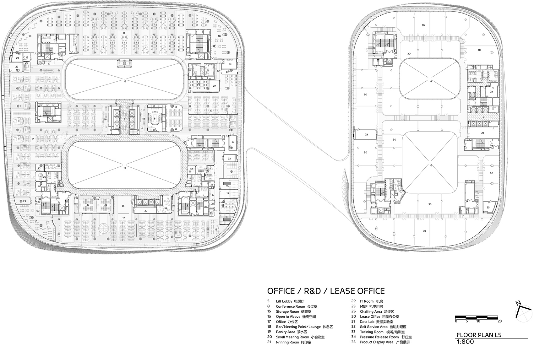 infinitus plaza guangzhou china by zaha hadid architects