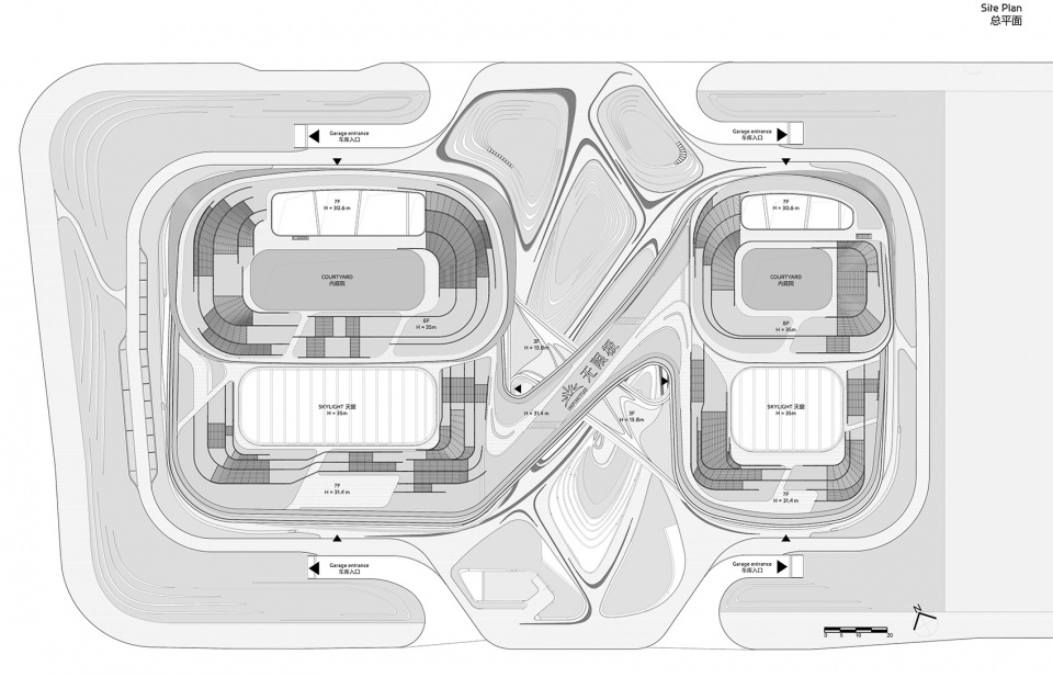 infinitus plaza guangzhou china by zaha hadid architects