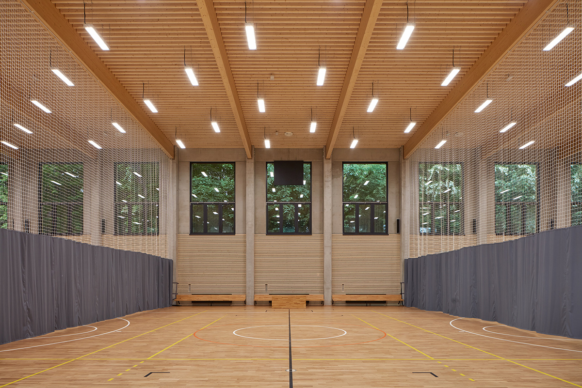 sports hall in borky by ov a