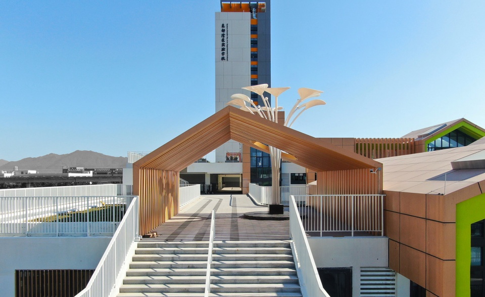 shenzhen eastern bay area experimental school china by jeffery design
