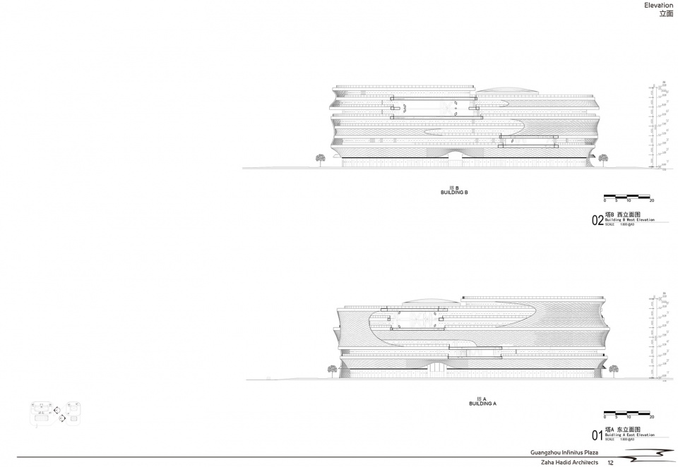infinitus plaza guangzhou china by zaha hadid architects