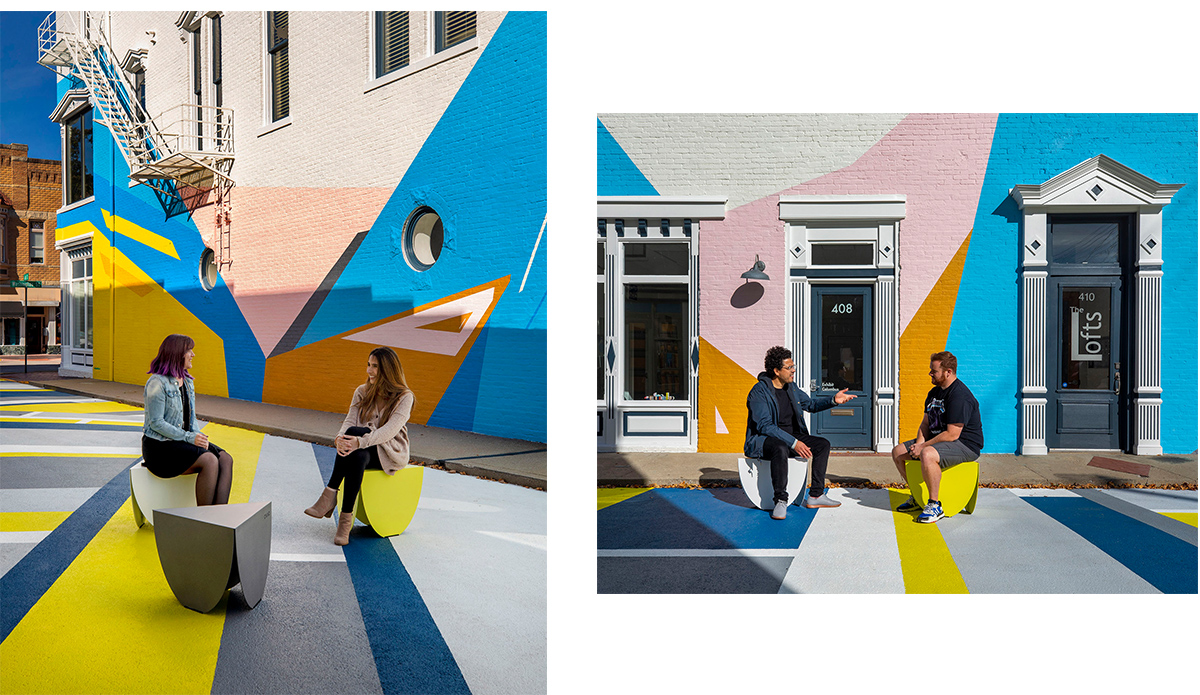 6th street arts alley by laa office