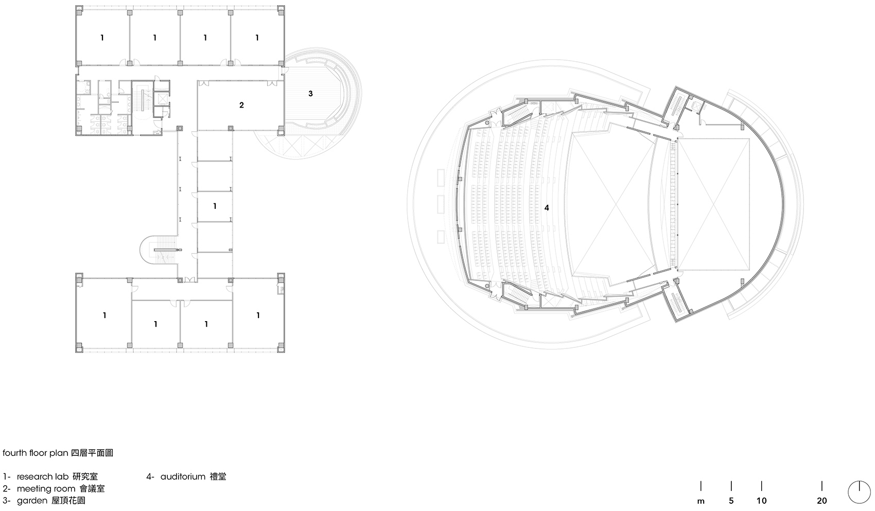multi functional auditorium national central university by jjp architects and planners