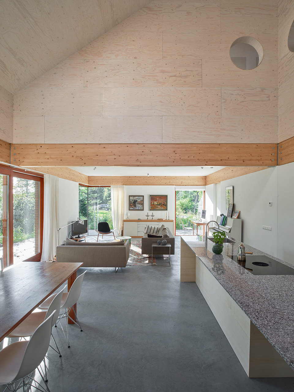 bosvilla noordwijk netherlands by kevin veenhuizen architects
