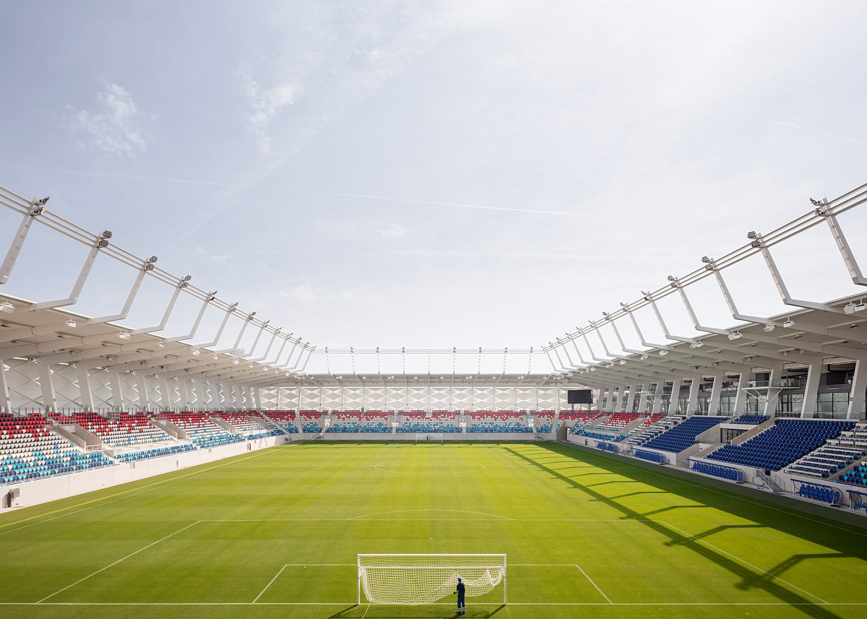 stade de luxembourg football and rugby stadium by gmp