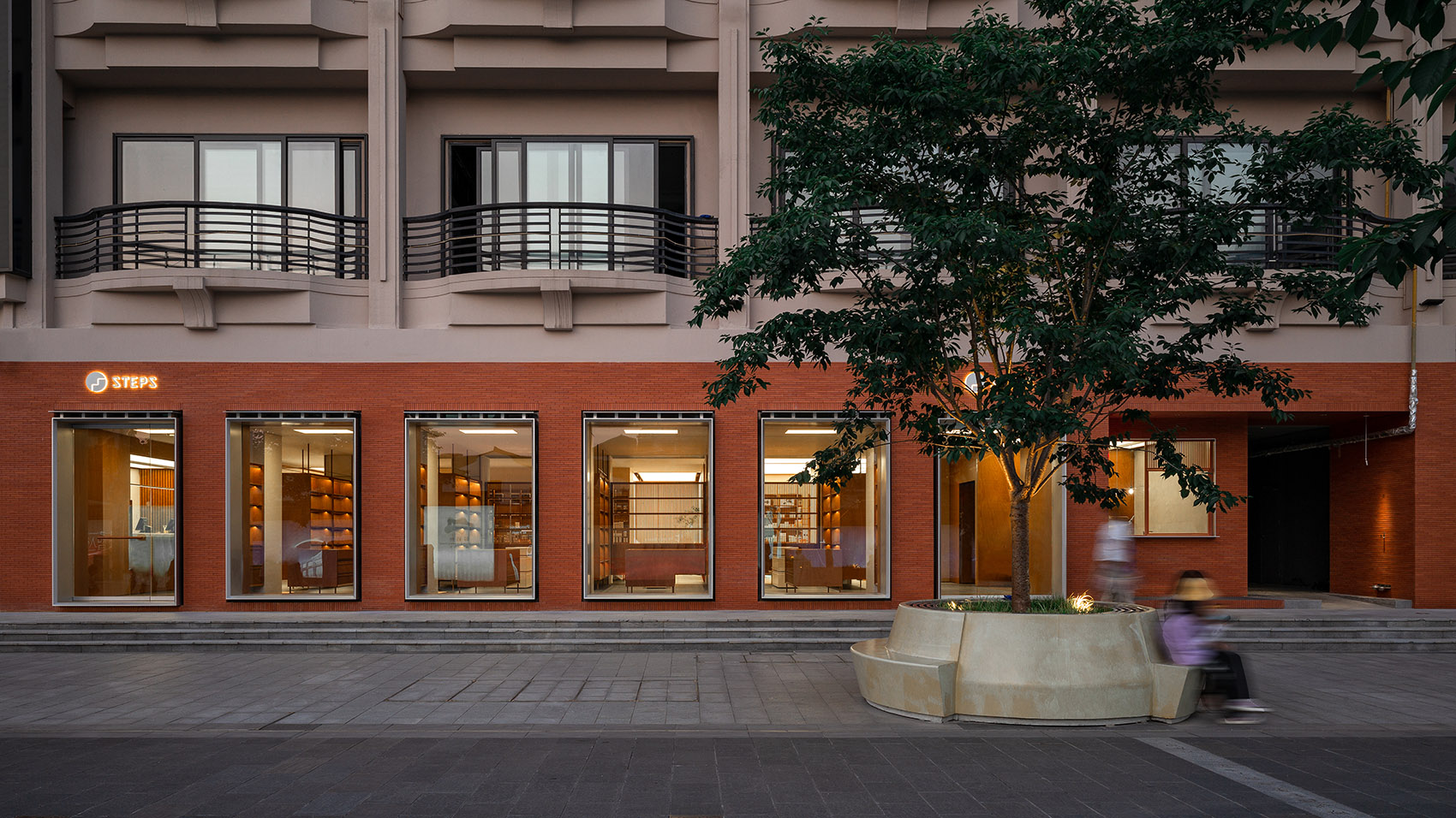 steps flagship store china by say architects