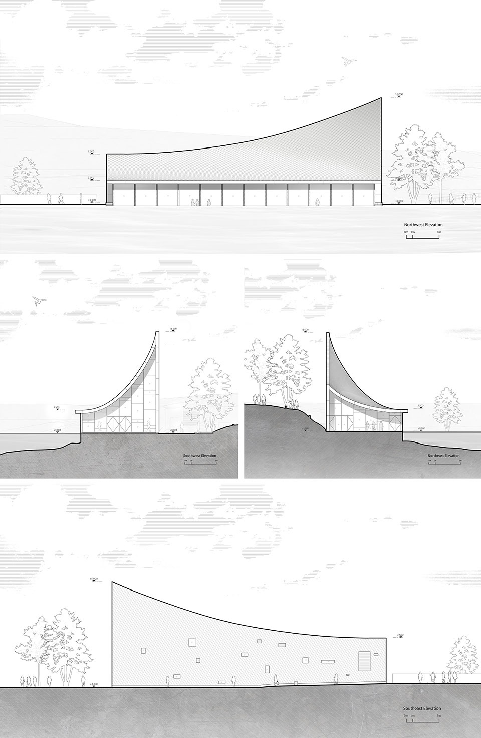 chengdu xinglong lake citic bookstore china by muda architects