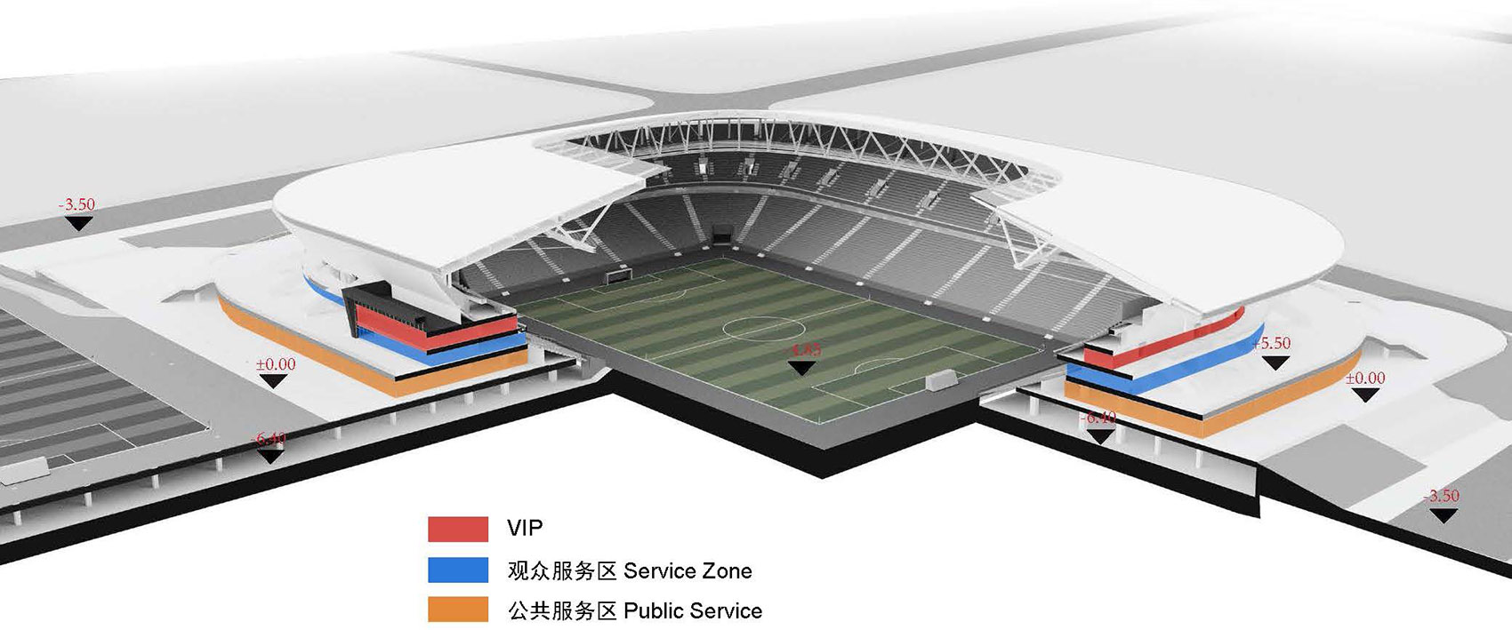 SAIC Motor Pudong Arena HPP Architects