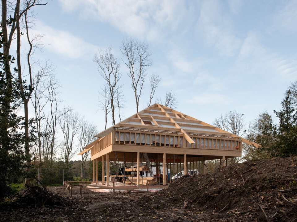 bosvilla noordwijk netherlands by kevin veenhuizen architects
