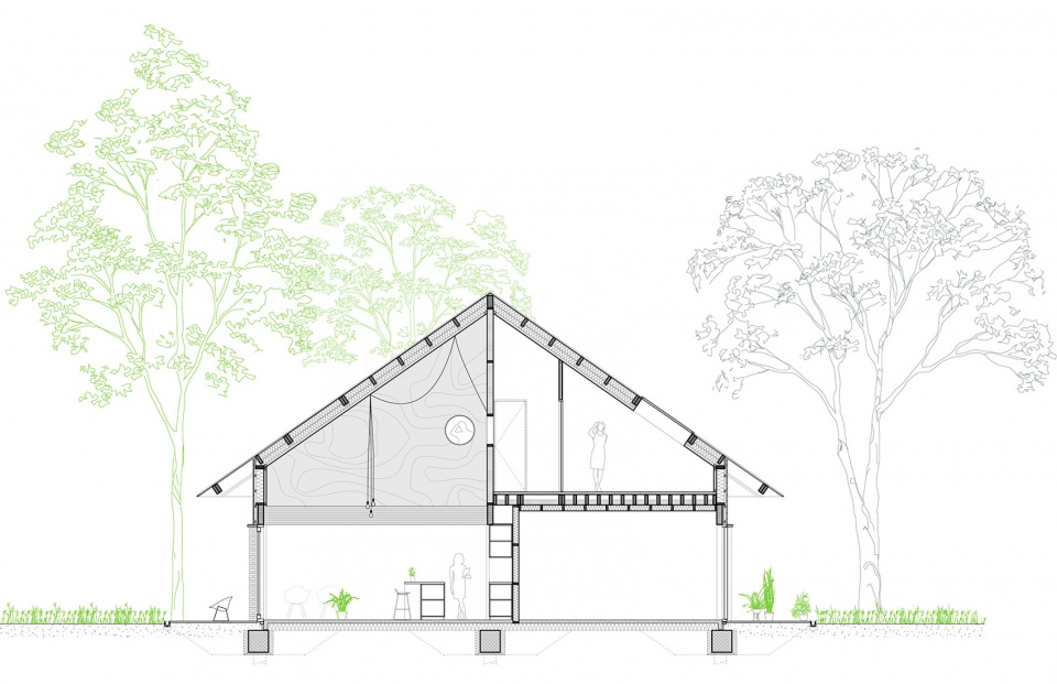 bosvilla noordwijk netherlands by kevin veenhuizen architects