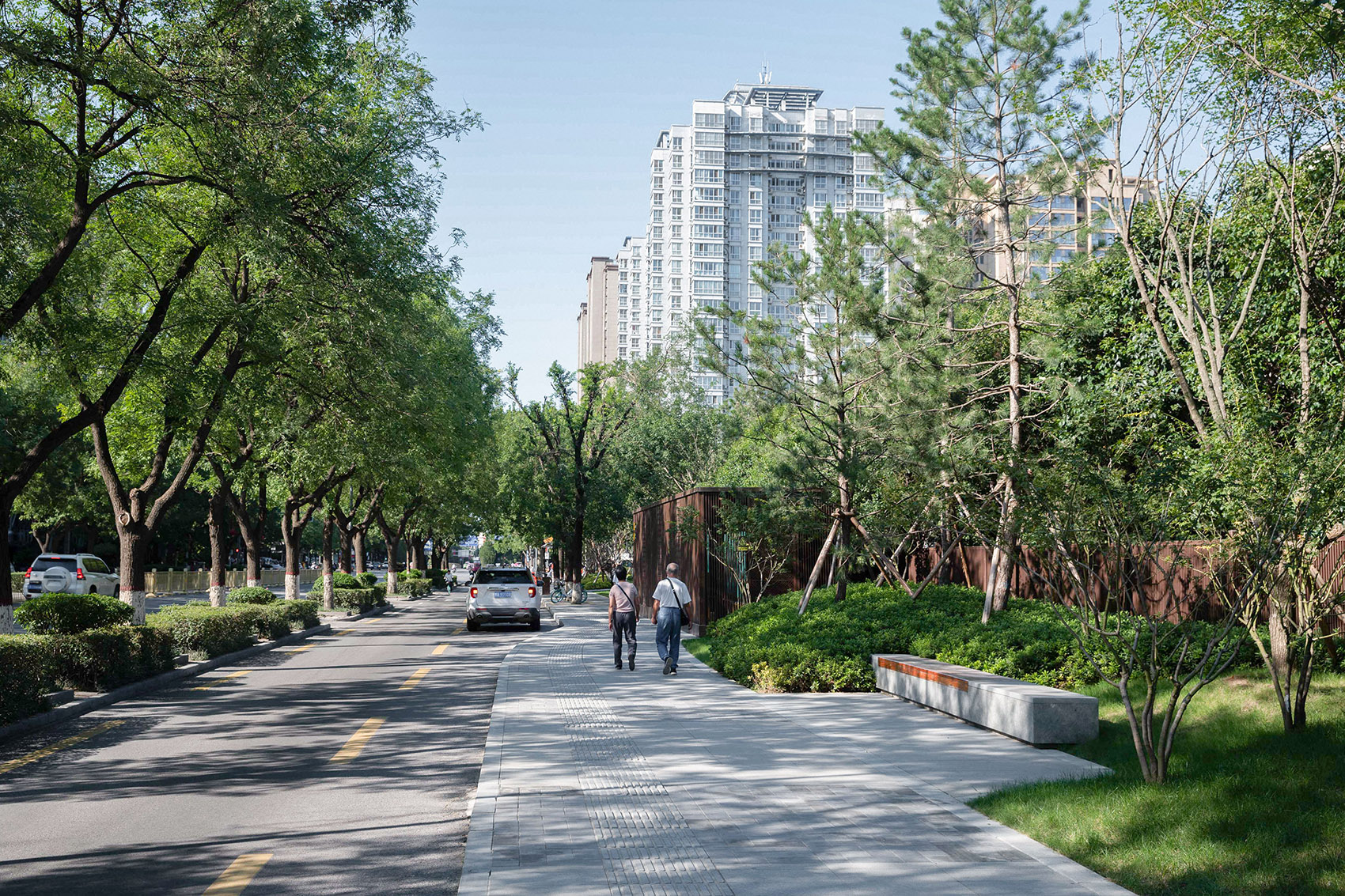 redevelopment of the small wild goose pagoda historical district china by aecom