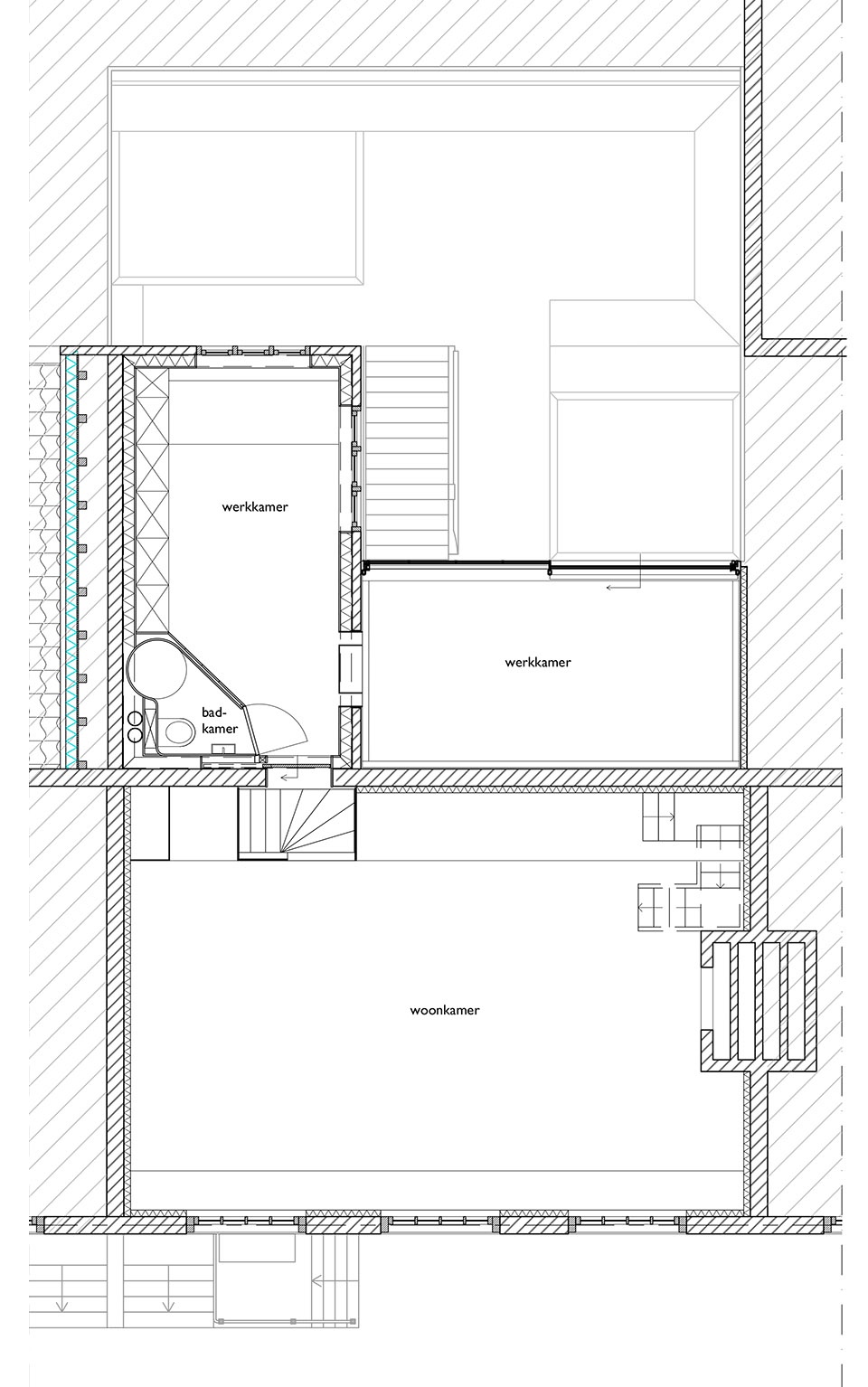 vijzelgracht house by benthem crouwel architects