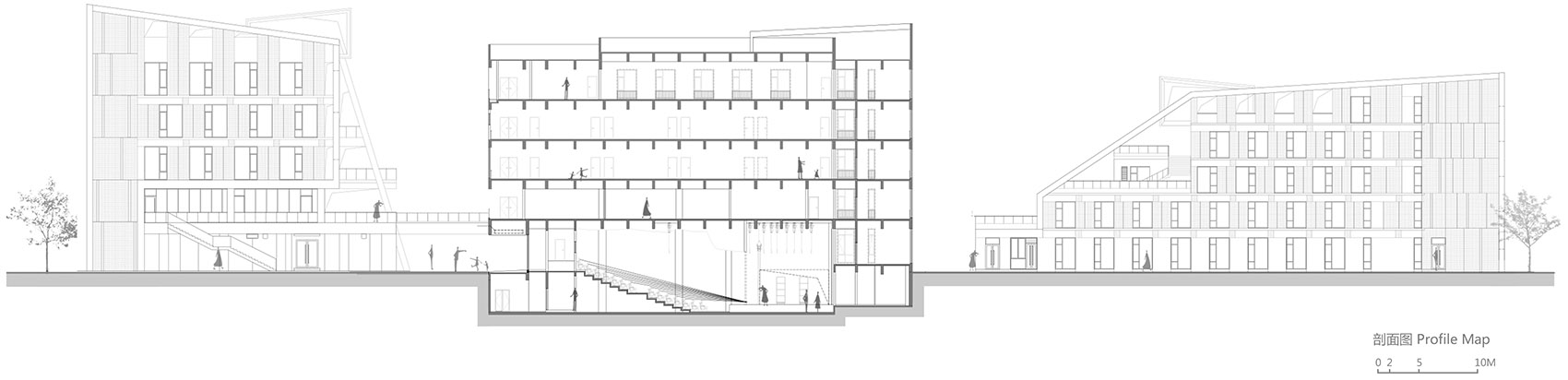 Shanghai Zhangmiao Cultural Activity Center SHUISHI Micron Architecture Office