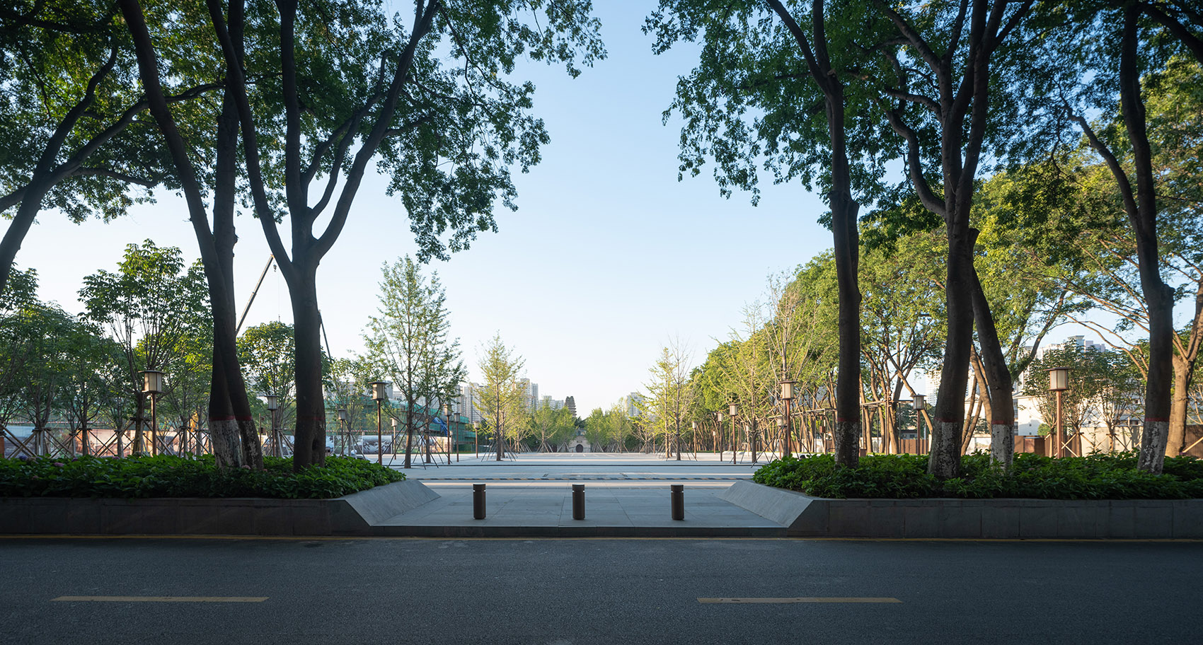 redevelopment of the small wild goose pagoda historical district china by aecom