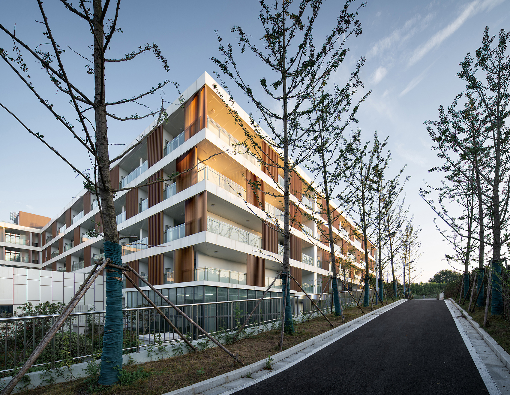 daishan south side community health service center nursing home community church china by seu arch ua group 1