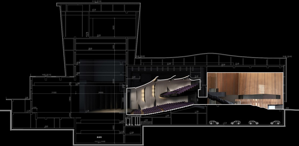baoan performing arts centre china by rocco design architects associates