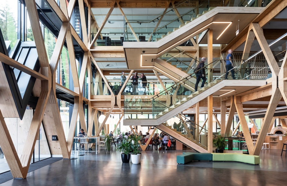 Te Whare Nui o Tuteata The SCION Timber Innovation Hub by RTA Studio Irving Smith Architects