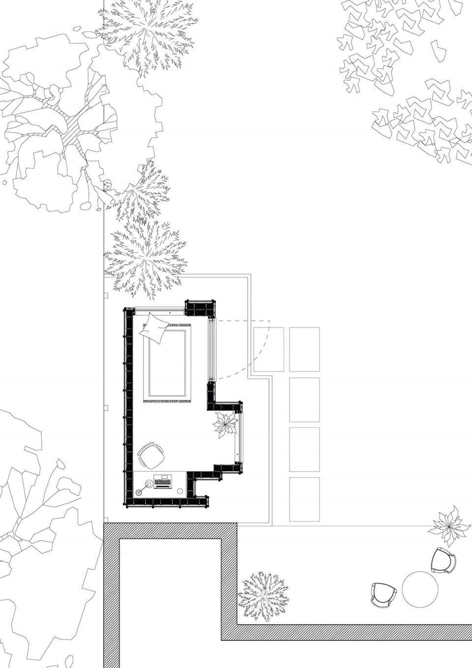 dwelling unit for musicians by auar