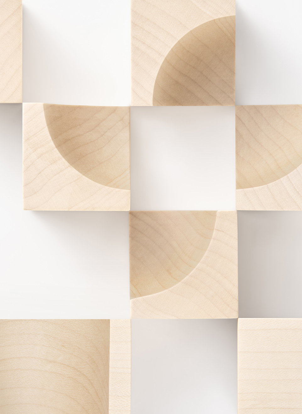 hollow blocks by nendo